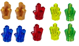 Lego Kristall Juwel Edelstein Steine sortiert 5 Punkt pt Schatz - Bild 1 von 2
