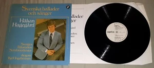 Svensha Ballader Och Sanger Sweden import LP Hakan Hagegard Caprice CAP 1142 ex+ - Picture 1 of 4
