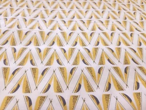 Forest Friends Zelte Baumwollstoff süße Biene Meterware   - Bild 1 von 2