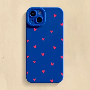 Black Love Heart Phone Case for Iphone 16 14 15 13 12 11 Pro Max X XR XS 7 8 15  - Picture 1 of 18