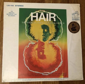 HAIR The American Tribal Love Rock Musical Vinyl 1968 - Picture 1 of 11