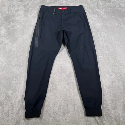 Nike Sportswear Bonded Tech Woven Essentials Jogger Pants Men Small (30") Black - Image 1 of 4