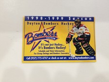 Dayton Bombers 1998/99 ECHL Minor Hockey Pocket Schedule - Sportstown