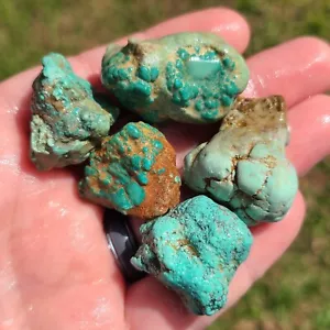 PEPITE TURCHESI NERE NATURALI GREZZE NEVADA USA 67,2 GRAMMI - Foto 1 di 2