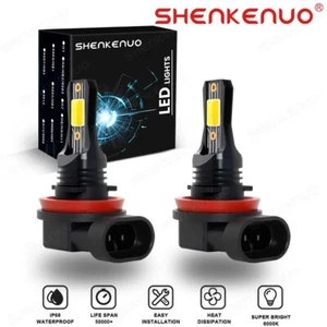 For Mitsubishi Outlander 14-2021 2022 Yellow White LED Fog Light Bulbs Combo Kit - Picture 1 of 11