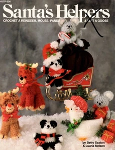 Nikolaushelfer: Rentier häkeln, Maus, Panda, Gans stricken, druckfrisch - Bild 1 von 1