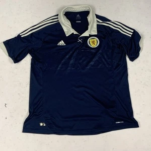 Camiseta de fútbol local Adidas 2011/12 Escocia vintage para hombre talla 2XL buen estado - Imagen 1 de 10
