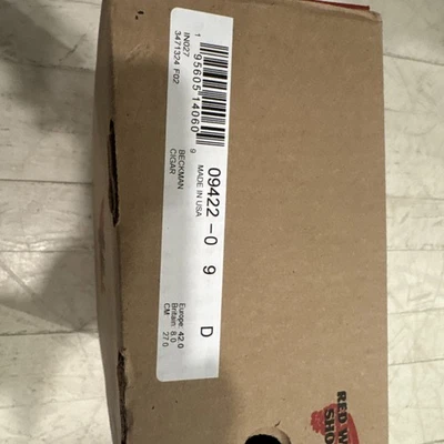 Red Wing Heritage 9422 Beckman Cigar Excalibur Leather Boots Men 9 D Seconds - Image 1 of 4