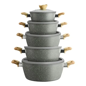 Set Pentole 10 Pezzi Antiaderenti - Foto 1 di 4