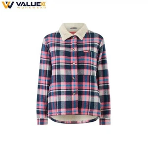 Hard Yakka Womens Heritage Trucker Sherpa Jacket Y08760 - Picture 1 of 15