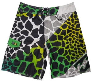 BILLABONG Taj Activewear Shorts Herren Mehrfarbig Boardshorts Größe M Taille 32 Zoll - Bild 1 von 7