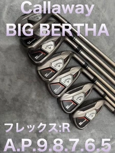 Callaway Big Bertha Eisensatz Flex R - Bild 1 von 4