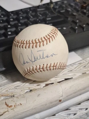 Don Sutton Signed 1970's Spalding All Star Official Baseball With Holder PSA COA - Image 1 of 4