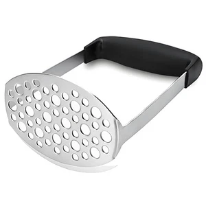 Potato Masher - Stainless Steel Potatoes Masher Kitchen Tool, Mashed Potatos ... - Picture 1 of 6