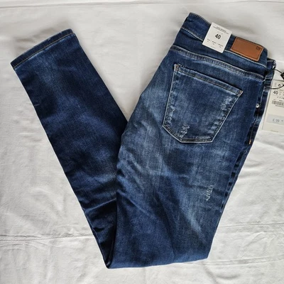 Zara Woman Premium Denim Collection Skinny Jeans Size UK 12 EUR 40 Stretchy New - Image 1 of 4