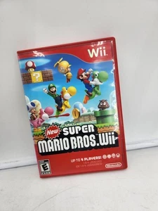 Super Mario Bros Wii (Nintendo Wii, 2009) CIB VGC - Picture 1 of 5