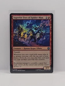 Nuovo con scatola - Superior Foes of Spider-Man U (foil) Marvel's Spider-Man 96 - Foto 1 di 2