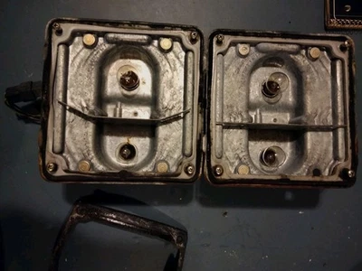 1970-1983 Chevrolet Van Stop Tail Light Housings Vandura G-10 Beauville Gaucho - Image 1 of 4