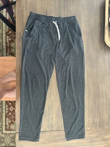 Vuori Joggers Mens M Gray Drawstring Pants - Picture 1 of 7