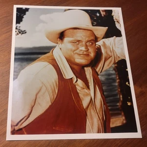 Original Bonanza Dan Blocker 8x10 Promo Photo Hoss TV Television  - Foto 1 di 9