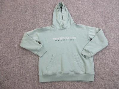 Abercrombie & Fitch Hoodie Youth 9/10 Relaxed Fit New York City Pullover Kids - Image 1 of 4