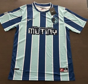 XL New Tampa Bay Mutiny Jersey Adult Size Fast Ship Extra Large Soccer Men Adult - Picture 1 of 2