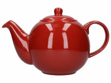 London Pottery Globe 6 Cup Teapot Red
