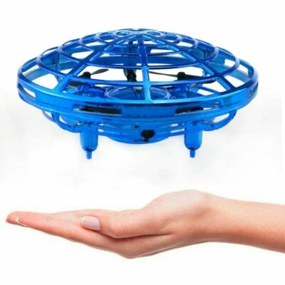 Mini UFO Hand Controlled Quadcopter (Blue) - Image 1 of 4