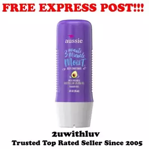AUSSIE 3 MINUTE MIRACLE MOIST DEEP CONDITIONER WITH AVOCADO / JOJOBA OIL 236ml - Picture 1 of 1