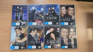 Castle - The Complete Series - All Seasons 1, 2, 3, 4, 5, 6, 7 & 8 - DVD - Reg 4 - Picture 1 of 6