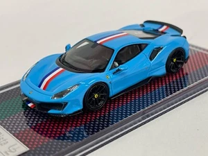 1/64 U2 Model of Novitec 488 Pista Blue Italian stripe 399 pcs Runner. 64-106 - Picture 1 of 7