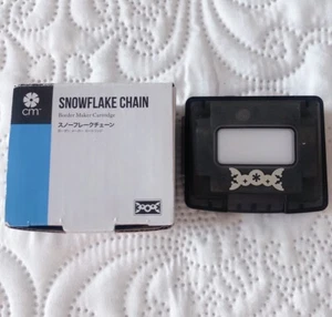 Creative Memories Snowflake Chain Border Maker Cartridge for BMC System Japan - Picture 1 of 12
