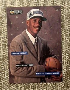 1996-97 Collector’s Choice Draft Redemption Stephon Marbury #DR4 Rookie - Picture 1 of 1