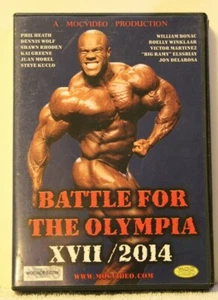 Battle for the Olympia XVII 2014 DVD Set Phil Heath Bonac Wolf (fehlende Disc 3) - Bild 1 von 4