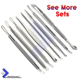 Blackhead Pimple Blemish Needle Extraction Acne Comedone Extractor Remover Tools - Picture 1 of 4
