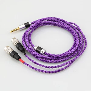 Silver Plated Upgrade Cable Headphone Cable for Dan Clark Audio Speaker Earphone - Picture 1 of 15