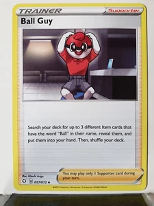 Ball Guy 057/072 Shining Fates Sword Shield Pokemon Card - Hitoshi Ariga Art - Picture 1 of 2