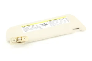 12-17 Fiat 500 LH Left Driver Side Sun Visor Beige OEM - Picture 1 of 8