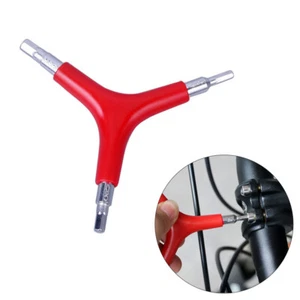 Bike 3-Way Y Handle Socket Trigeminal Wrench 4mm 5mm 6mm Y Type Socket - Picture 1 of 5