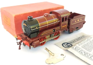 O Gauge HORNBY SERIES No. 1 LMS Locomotive & Tender 5600 - Lovely Example c1936 - Picture 1 of 16