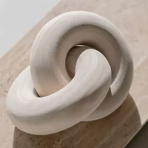Wood Knot Decor Natural - Coffee Table Decor, Small Shelf Decor Accents, Bookshe - Picture 1 of 8