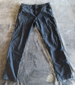 American Eagle Jeans Mens 31x32 Gray Flex Light Wash Fade Original Straight - Picture 1 of 9