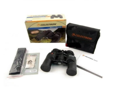 Celestron 8x30 Nature Nitrogen Water & Fogproof BAK4 Porro - Complete Outfit! - Image 1 of 4