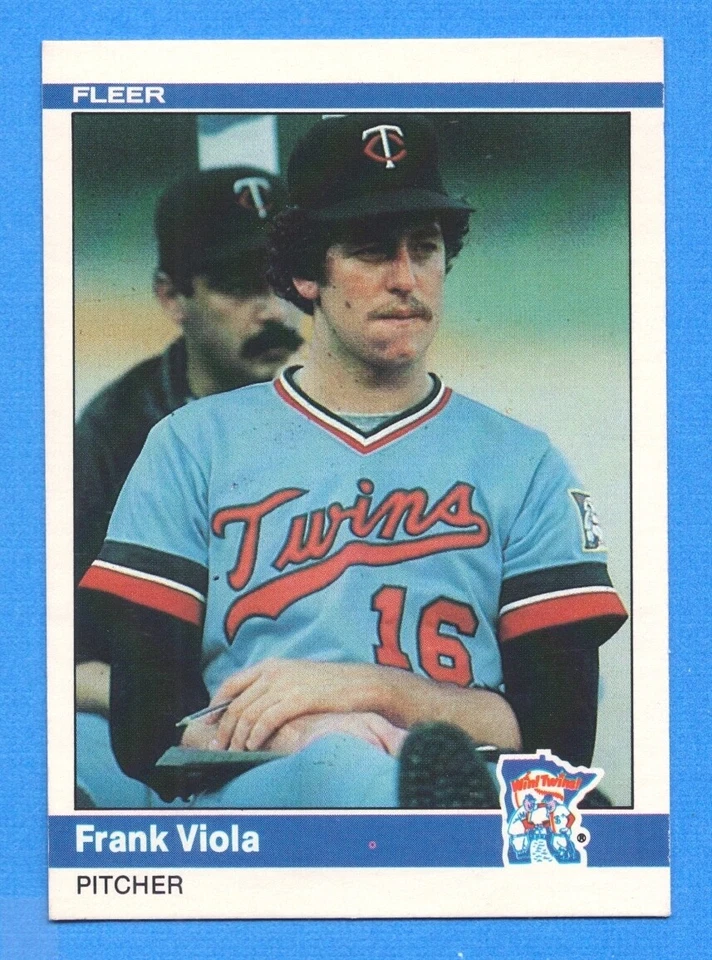 1984 Fleer #575 Frank Viola Twins - Image 1 of 1