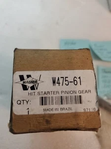 Wagner Hitachi Starter Pinion Gear W475-61 HYSTER THERMO KING ISUZU - Picture 1 of 6