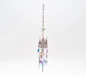 Kirks Folly Angel Castle Windchime - Silvertone - New open box - Picture 1 of 5