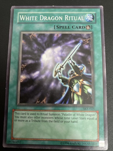 Yu-Gi-Oh! TCG White Dragon Ritual Starter Deck Kaiba Evolution SKE-025 ...