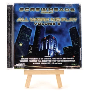 Screwheads – All Work No Play: Volume 3 Houston Rap OG Ron C - MINT - Imagen 1 de 4