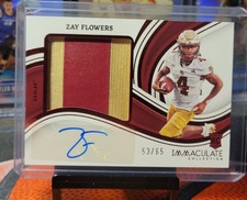 2023 Panini Immaculate Collection Collegiate - Rookie Patch Auto /65