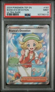 PSA 9 Bianca's Devotion 197/162 Sv05: Temporal Forces Holo - Picture 1 of 2